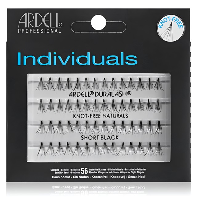 Ardell Individuals Short Black, Τεχνητές Βλεφαρίδες σε Τουφάκια Χωρίς Κόμπο