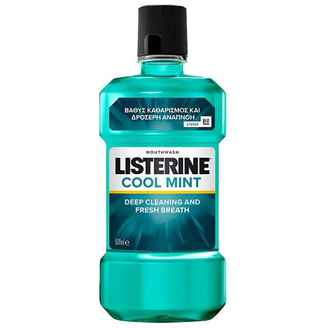 Listerine Cool Mint Ήπια Γεύση, Στοματικό Διάλυμα, 500ml