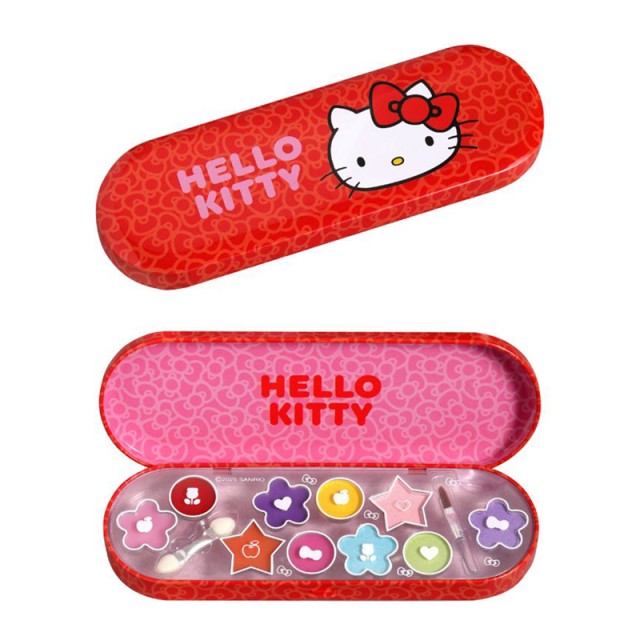 AirVal Hello Kitty Make Up Tin, Μεταλλική Θήκη Μακιγιάζ