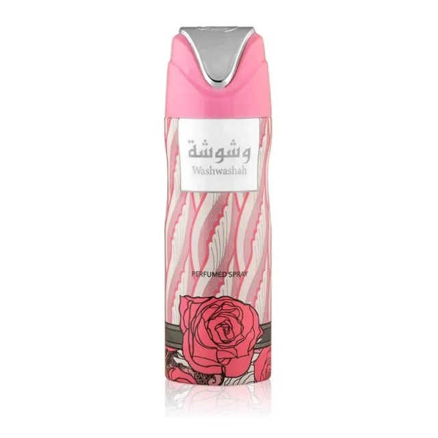 Lattafa Ladies Washwasha Concentrated Deodorant Spray, Αποσμητικό Deo Σπρέι για Γυναίκες, 200ml