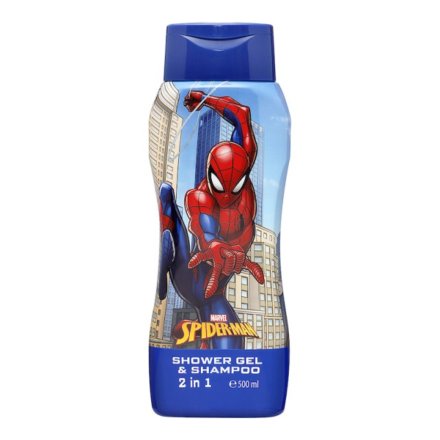 Air Val Spiderman Παιδικό Αφρόλουτρο & Σαμπουάν 2 σε 1 500ml