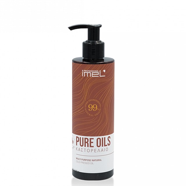 Imel Pure Oils Καστορέλαιο 99% Φυσικό, 250ml