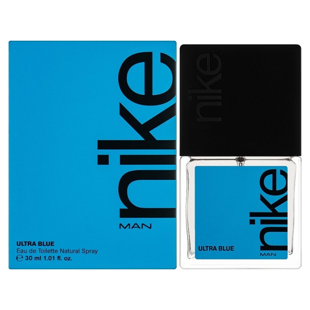 Nike Μan Ultra Blue Eau De Toilette, Ανδρικό Άρωμα, 30ml