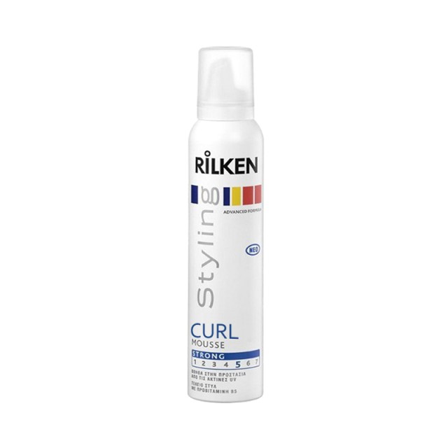 Rilken Styling Curl Mousse Νο5, Αφρός για Μαλλιά με Μπούκλες, 200ml