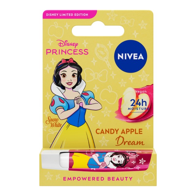 Nivea Disney Snow White Candy Apple Dream Lip Balm Μήλο 4,8 g
