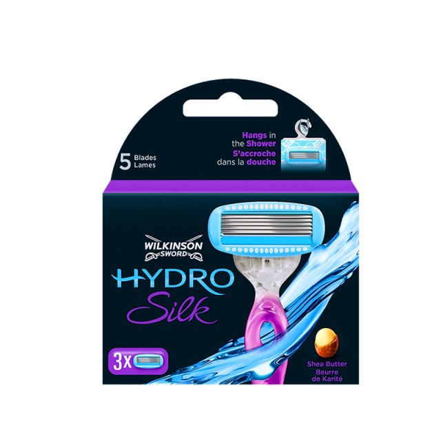 Wilkinson Sword Hydro Silk 5Λεπίδες, 3τμχ