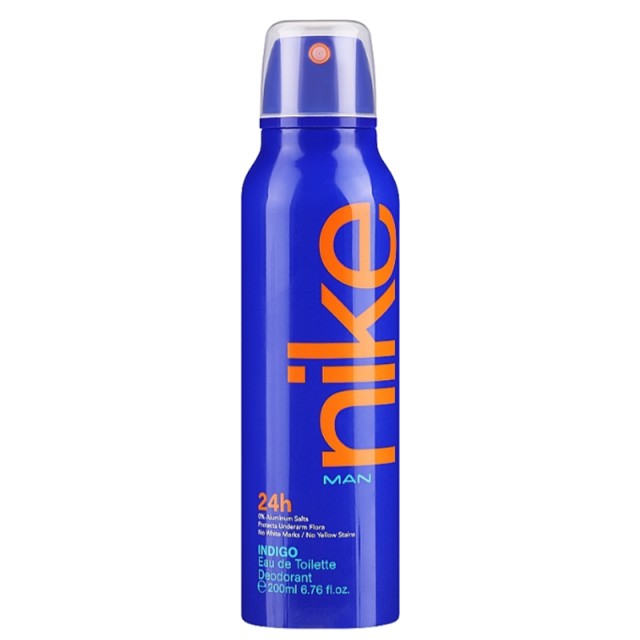 Nike Indigo Eau de Toilette Deo Spray, Αποσμητικό Σπρέι Σώματος, 200ml