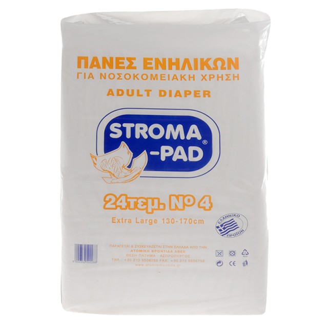 Stroma Pad, Πάνες Ακράτειας Νο4 XLarge, 24τμχ