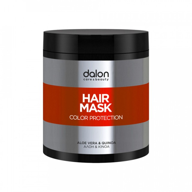 Dalon Hair Mask Color Protection, Μάσκα Λάμψης & Προστασίας Χρώματος Μαλλιών με Αλόη & Κινόα, 1000ml