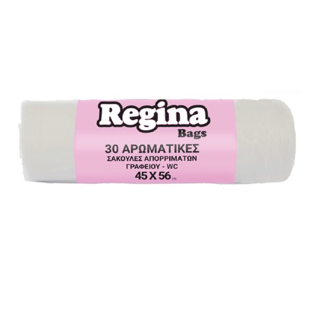 Regina Αρωματικές Σακούλες Γραφείου & Wc Λευκές 45x56cm - 30τμχ