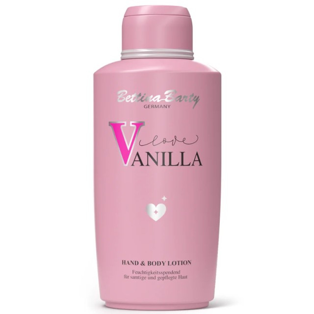 Bettina Barty Love Vanilla Hand & Body Lotion, Λοσιόν Σώματος με Άρωμα Βανίλια, 500ml