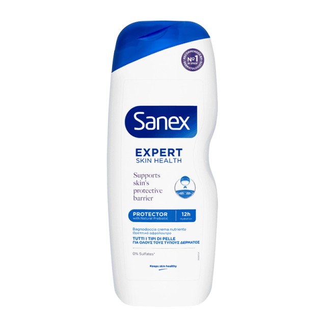 Sanex Expert Skin Health Dermo Protector, Αφρόλουτρο, 600ml