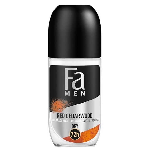 Fa Men Red Cedarwood, Αποσμητικό Roll on, 50ml