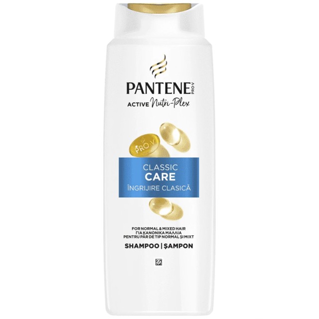 Pantene Pro-V Nutri- Plex Classic Care Σαμπουάν, Για Κανονικά Έως Μικτά Μαλλιά, 625ml