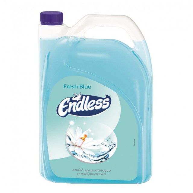 Endless Fresh Blue, Ανταλλακτικό Κρεμοσάπουνο Χεριών με Aloe Vera 4lt