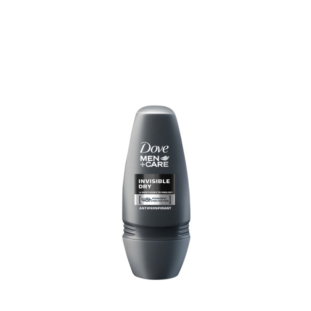 Dove Men Invisible Dry, Ανδρικό Αποσμητικό Roll on, 50ml