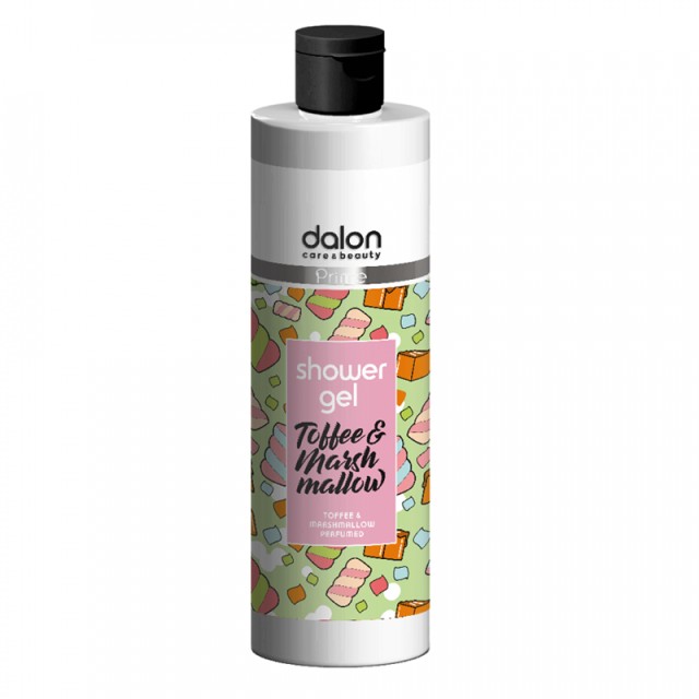 Dalon Prime Toffee & Marshmallow Shower Gel, Αφρόλουτρο 500ml
