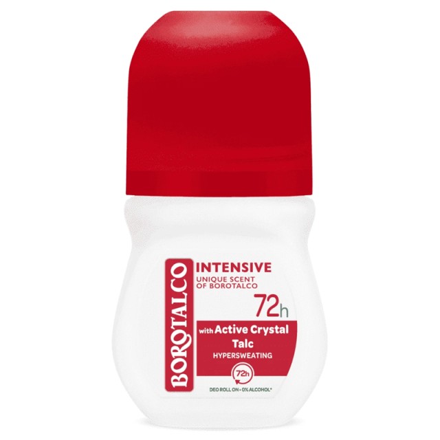 Borotalco Intensive, Αποσμητικό Roll on, 50ml