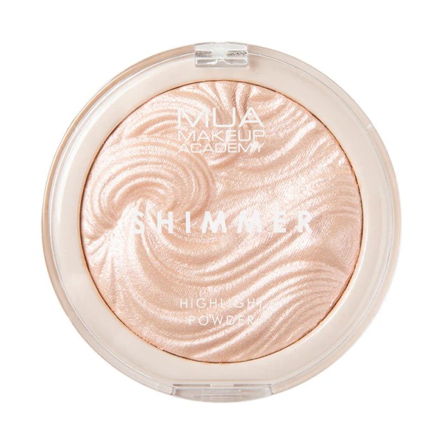 MUA Highlight Shimmer Powder Pink Shimmer, Πούδρα Λάμψης, 8gr