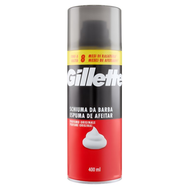 Gillette Original, Αφρός Ξυρίσματος 400ml