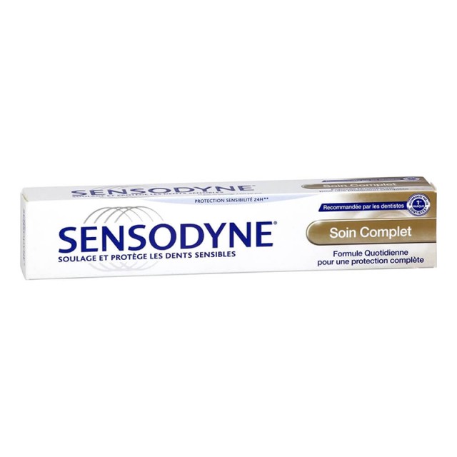 Sensodyne Soin Complete, Οδοντόκρεμα για Φροντίδα στα Ούλα & το Σμάλτο & Καταπολέμηση της Πλάκας 75ml