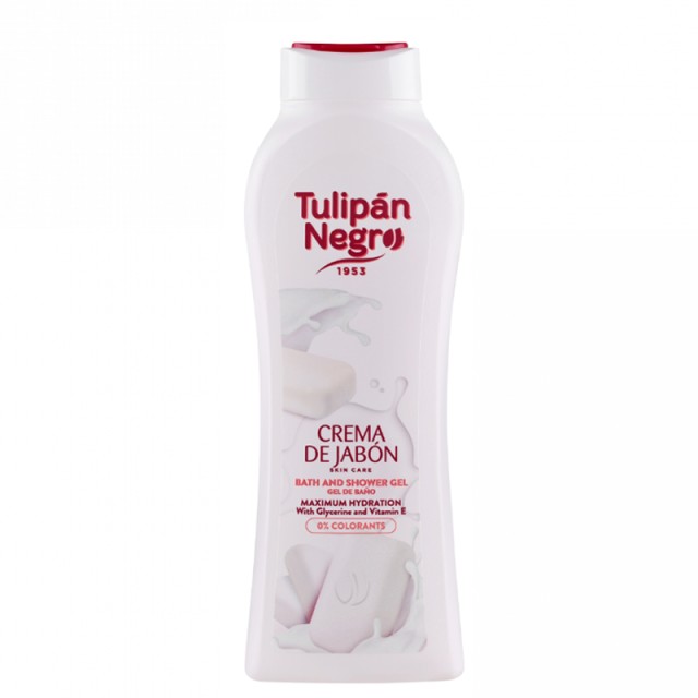 Tulipán Negro Cream Soap Shower Gel, Αφρόλουτρο, 650ml