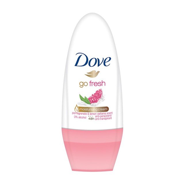 Dove Go Fresh Pomegranate & Lemon Verbena, Γυναικείο Αποσμητικό Roll on, 50ml