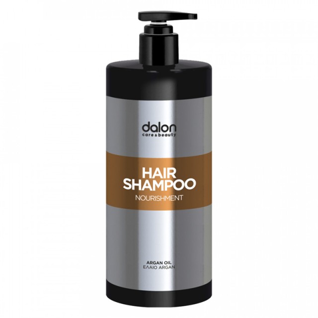 Dalon Nourishment Hair Shampoo, Σαμπουάν Θρέψης Μαλλιών με Έλαιο Argan, 1000ml