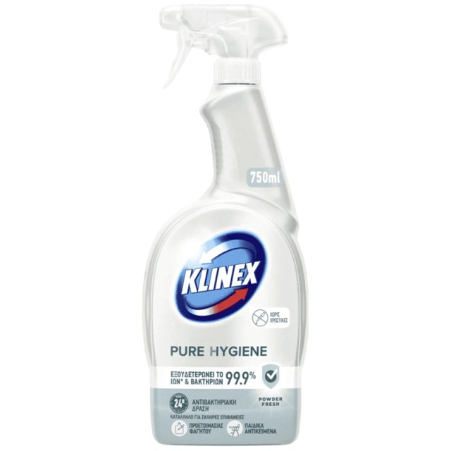 Klinex Pure Hygiene, Σπρέι Γενικού Καθαρισμού, 750ml