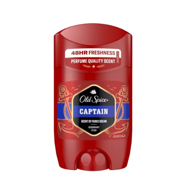 Old Spice Captain Stick Deodorant, Ανδρικό Αποσμητικό Στικ, 50ml