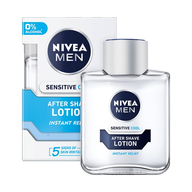 Nivea Men Sensitive Cool After Shave Lotion για την Ευαίσθητη Ανδρική Επιδερμίδα, 100ml