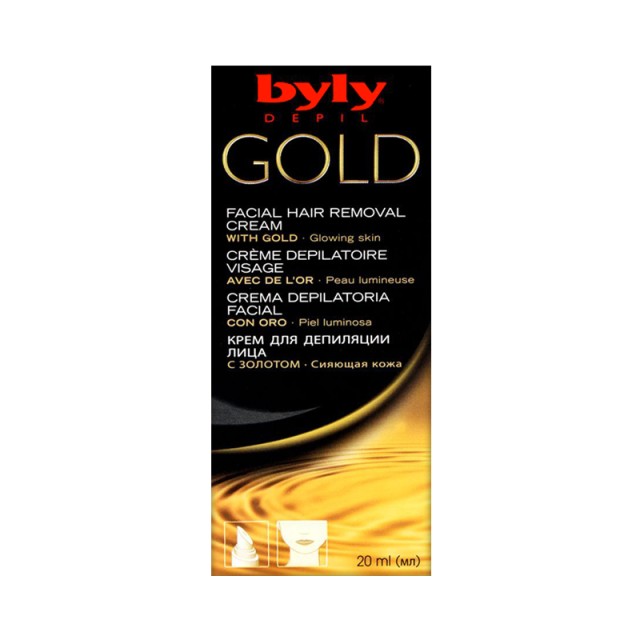 Perky Gold, Κρέμα Αποτρίχωσης Προσώπου, 20ml