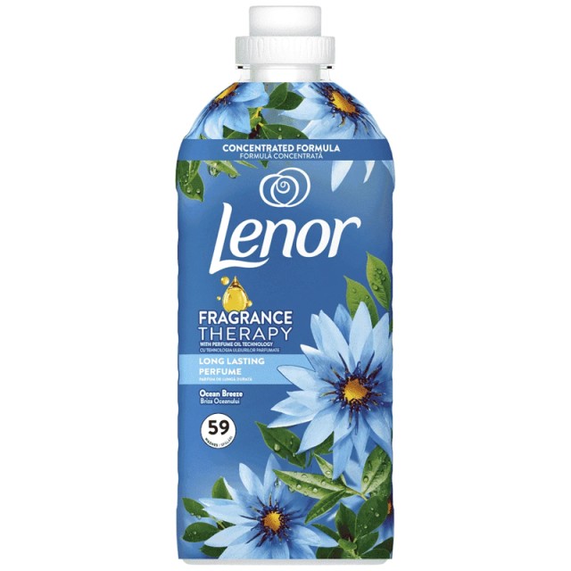 Lenor Ocean Escape Συμπυκνωμένο Μαλακτικό Ρούχων 59μεζ 1,20lt