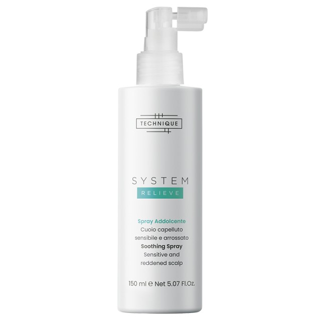 Technique System Relieve Soothing Spray, Καταπραϋντικό Spray για Ευαίσθητο & Ερεθισμένο Τριχωτό & Ερεθισμό μετά από τεχνικές εργασίες βαφής, 150ml