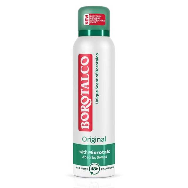 Borotalco Original Deo Spray, Αποσμητικό Σπρέι 150ml