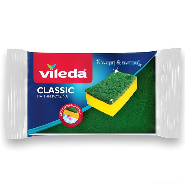 Vileda Classic Σφουγγαράκι Κουζίνας 1τεμ.