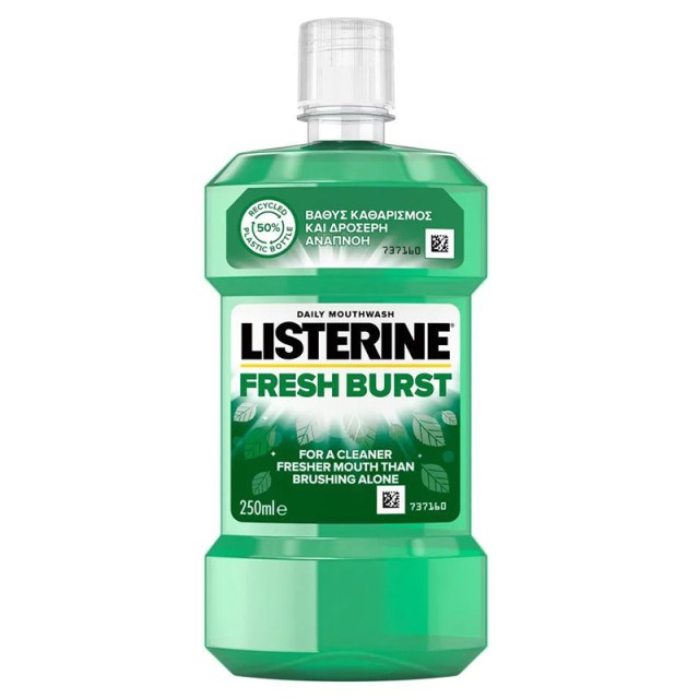 Listerine Fresh Burst, Στοματικό Διάλυμα 250ml