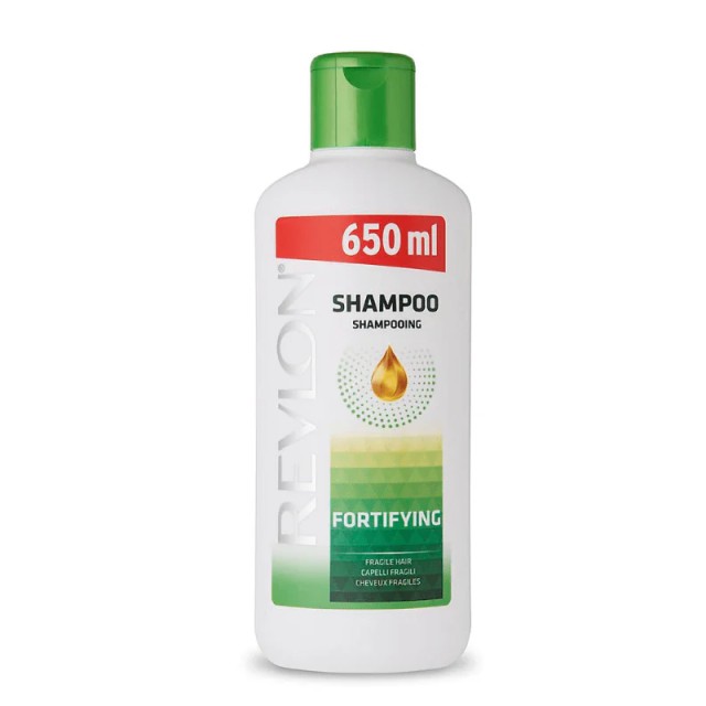 Revlon Fortifying Hair Shampoo, Σαμπουάν για Αναζωογόνηση & Ενδυνάμωση στα Εύθραυστα Μαλλιά, 650ml