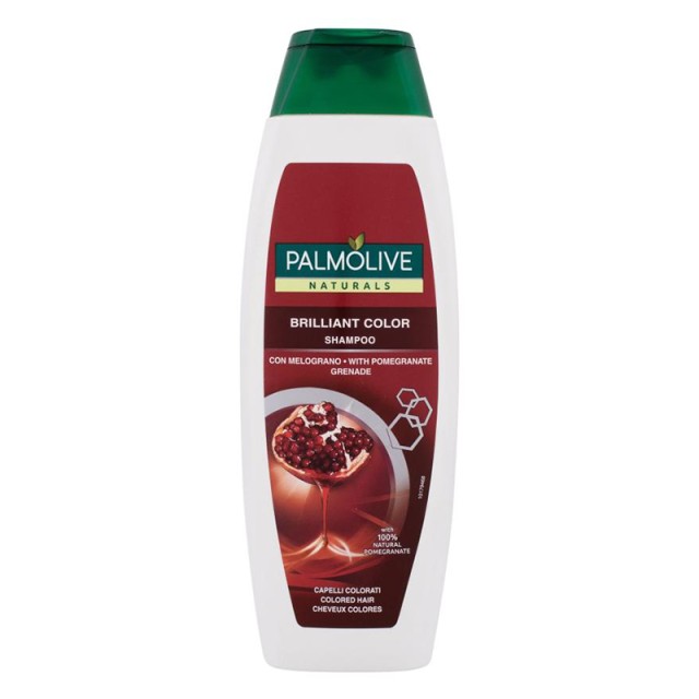 Palmolive Brilliant Colour Shampoo, Σαμπουάν για Βαμμένα & με Ανταύγειες Μαλλιά, 350ml