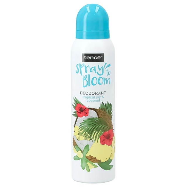 Sence Tropical Joy & Coconut Deo Spray, Αποσμητικό Σπρέι 150ml