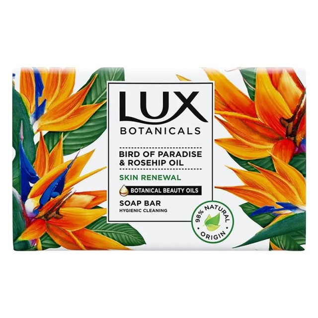 Lux Botanicals Bird of Paradise & Roseship Oil, Σαπούνι Χεριών με Σαγηνευτικά Αρώματα Καρπών Αγριοτριανταφυλλιάς, 90gr