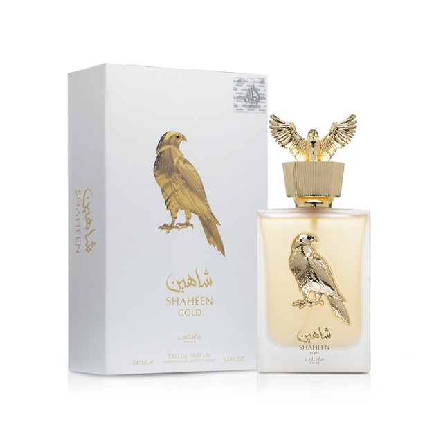 Lattafa Unisex Shaheen Gold Eau De Parfum Spray, Άρωμα για Άνδρες & Γυναίκες, 100ml