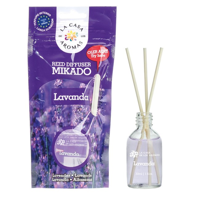 La Casa de Los Aromas Lavender, Αρωματικός Διαχυτήρας σε Στικ 30ml