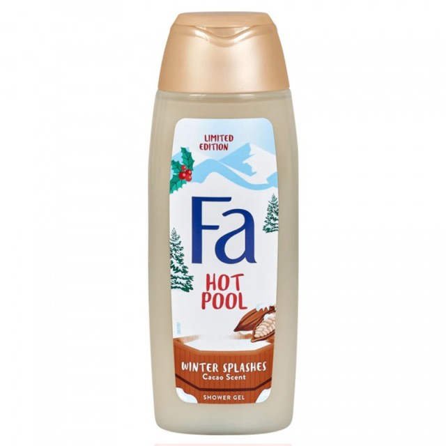 Fa Winter Splashes Hot Pool Cacao Scent, Αφρόλουτρο 250ml