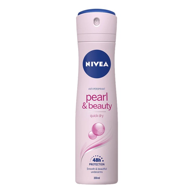 Nivea Pearl & Beauty 48h Deos Spray, Αποσμητικό Σπρέι 150ml
