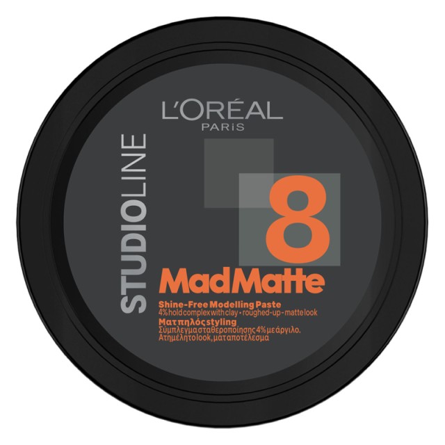 LOreal Paris Studio Line Mad Matte Πηλός Styling 8, 75ml