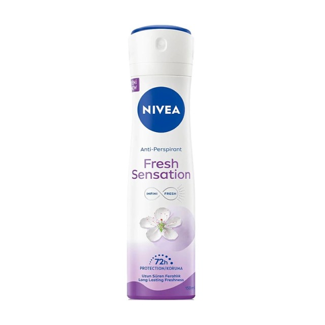 Nivea Fresh Sensation 72h Deo Spray, Αποσμητικό Σπρέι 150ml