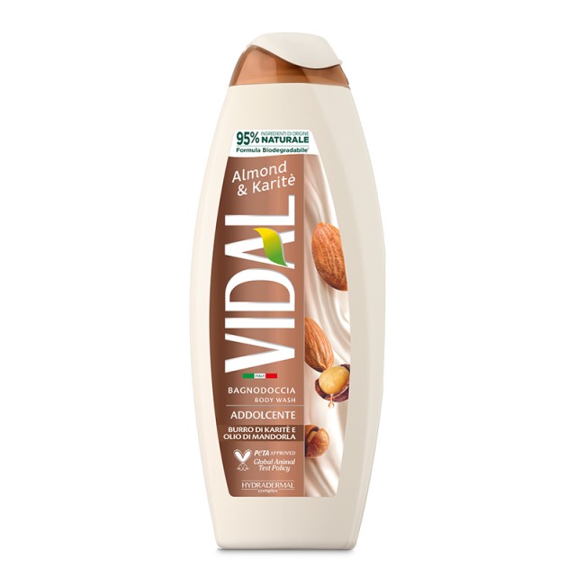 Vidal Almond & Karite, Αφρόλουτρο, 750ml