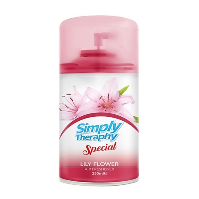 Simply Therapy Special Air Freshner Refill Lilly Flower, Αποσμητικό Αρωματικό Χώρου 250ml