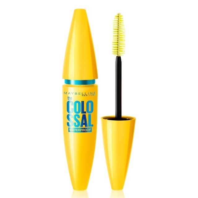 Maybelline The Colossal Waterproof Mascara Black, Αδιάβροχη Μάσκαρα για Έντονο Όγκο
